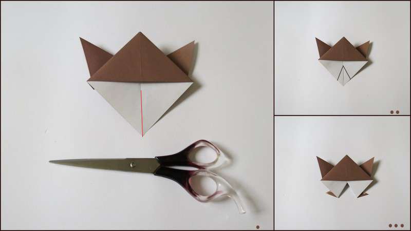 آموزش آدمک اوریگامی - مرحلهء چهارم ساختن بدن